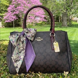 COACH F44956 SURRY CARRYALL IN SIGNATURE CANVAS